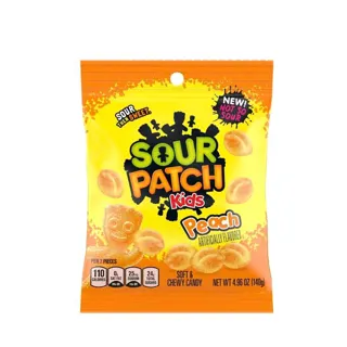 BOMBONE SOUR PATCH PEACH 80gr