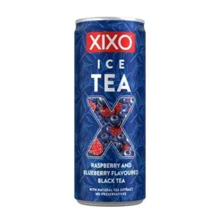 Xixo ice tea rasp.&bluebery 0.25l #24 borovnica