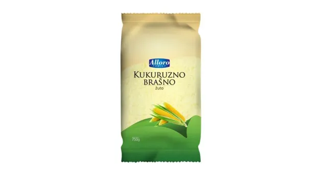 ALLORO KUKURUZNO ZUTO BRASNO 750G ALLORO