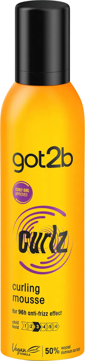 got2b curlz cruling mousse pena 250ml got2b