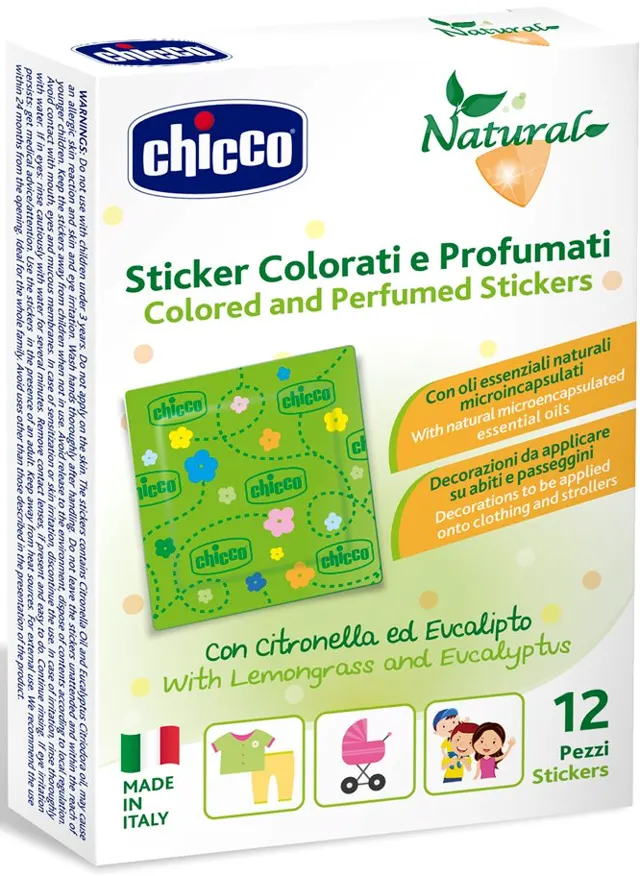 chicco parfemisiani stikeri 12 kom chicco