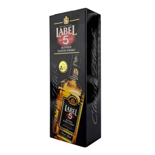 Whisky Label 5 Box 0,7l
