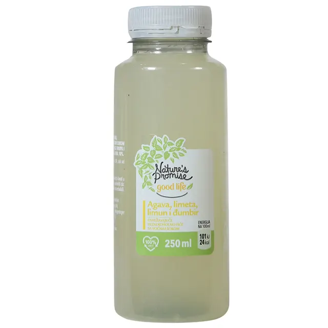Sok agava limeta,djumbir,limun NP 250ml Nature's Promise