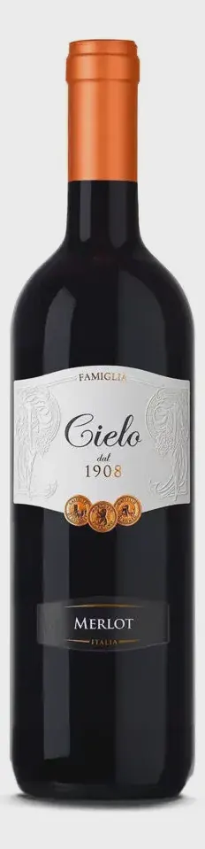 VINO CRVENO MERLOT CIELO 0.75l CIELO