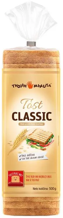 Tost extra beli 500gZitoprod. 500 g DON DON DOO Beograd