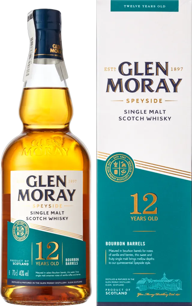Viski Glen Moray 12 YO 0.7l Glen Moray