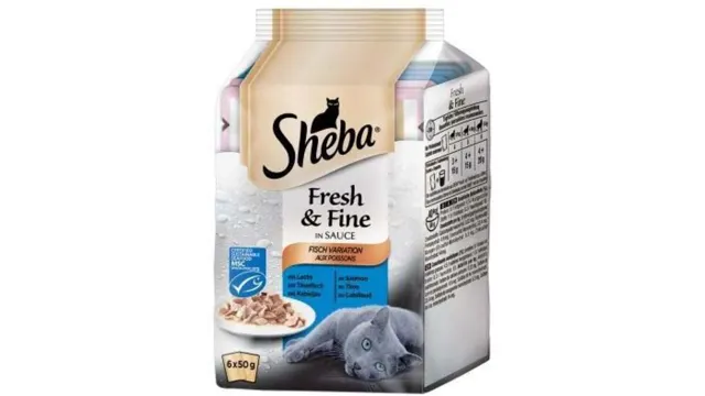 Kesice izbor ribe Sheba 6x50g Sheba