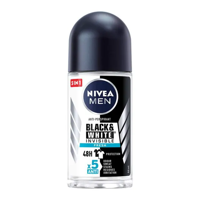 NIVEA ROLL ON BLACK&WHITE FRESH 50ml NIVEA