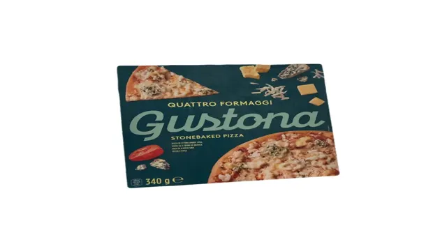 Pizza 4 vrste sira Gustona 340g Gustona