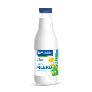 Sveze mleko 2%mm Ml.Subotica 968ml PET