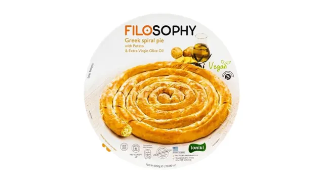 PITA GRCKA UVIJENA SA KROMPIROM I EK.DEV.MASLINOVIM ULJEM 850gr HRANA MEDITERANA