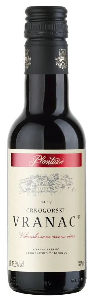 Vino crveno Plantaze 0.187l