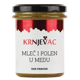 MATIČNI MLEČ I POLEN U MEDU KRNJEVAC 250G