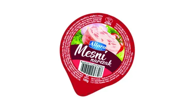 NAREZAK MESNI ALLORO 100G ALU --P ALLORO