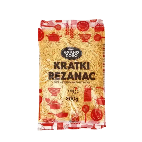 TESTENINA KRAT REZANAC 200G GRANO D GRANO DORO
