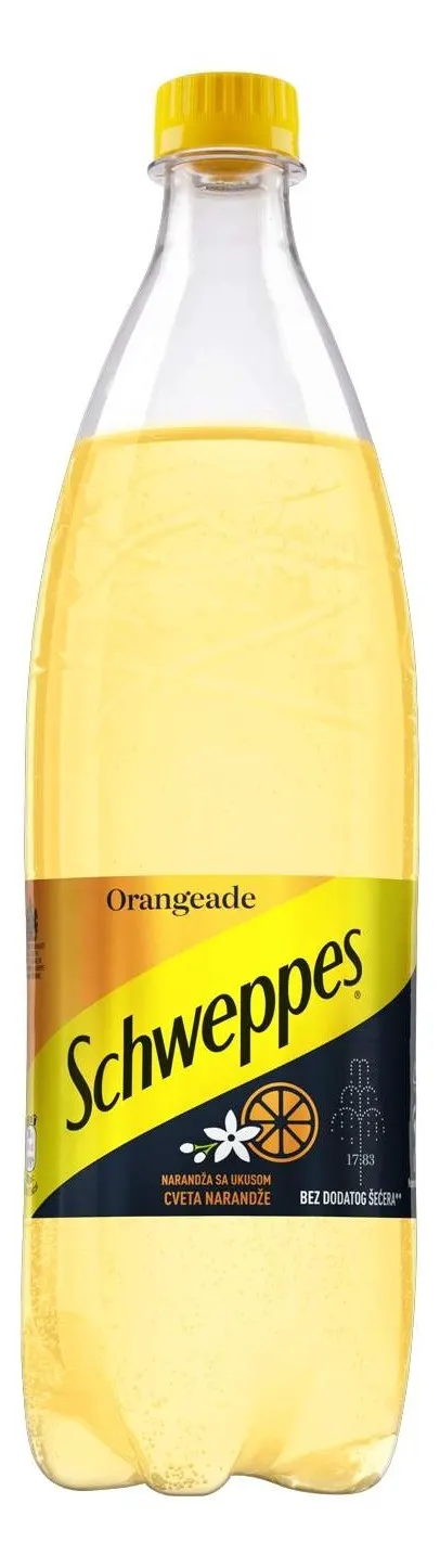SCHWEPPS ORANGADE 1L 12#