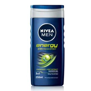 Gel za tus.Nivea energetski muski 250ml