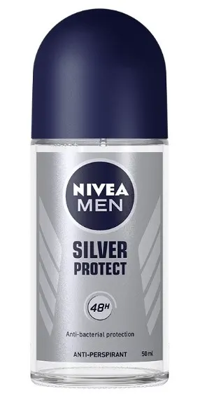 DEO ROLL ON NIVEA MUŠKI SILVER PROTECT 150ML BEIERSDORF