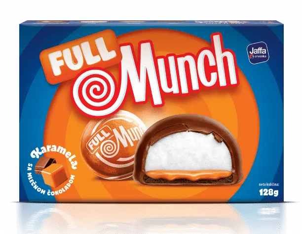 FULL MUNCH 128g KARAMELA I ML.COKOLADA JAFFA