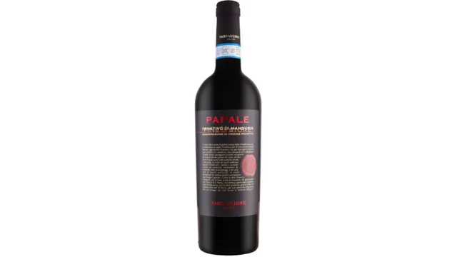 CRVENO VINO PAPALE 0,75L PRIMITIVO DI MANDURIA PAPALE