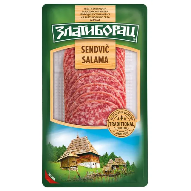 Sendvic Salama slajs Zlatiborac 100g Zlatiborac