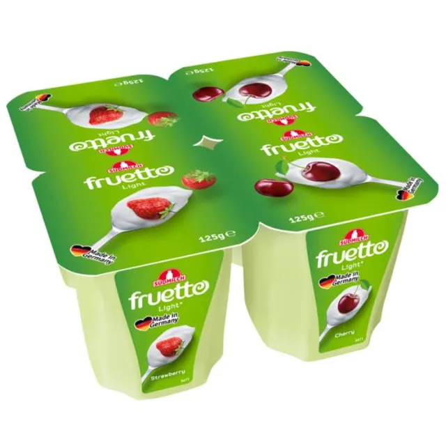 Voc.jogurt jagoda,tresnja Fruetto 125g Fruttis