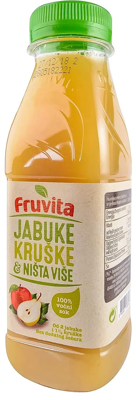 SOK JABUKE KRUSKE&NISTA VISE 0.33l FRUVITA FRUVITA