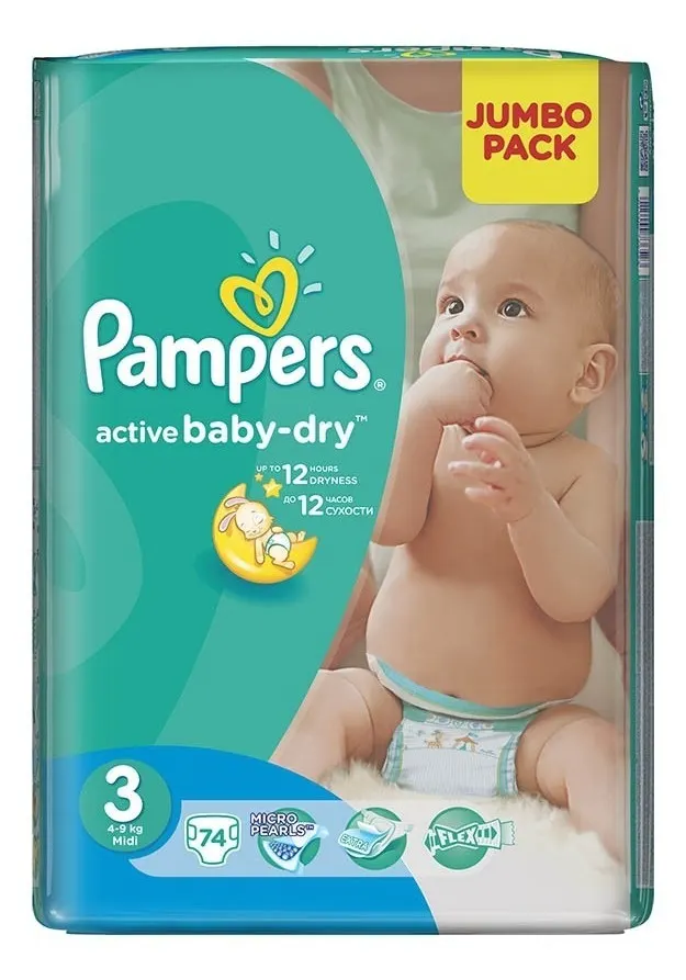 PELENE PAMPERS 3 74/1 74 kom PAMPERS