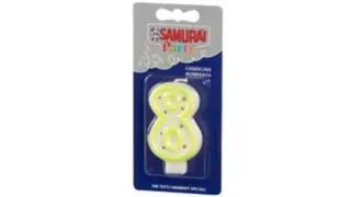 SAMURAI broj 8 rodjendanske svecice 798PA