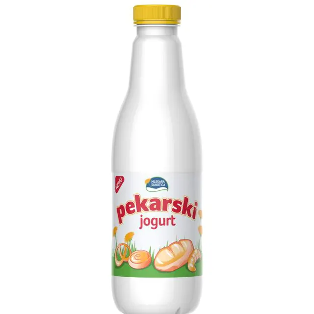 Jogurt Pekarski 975g PET Mlekara Subotica