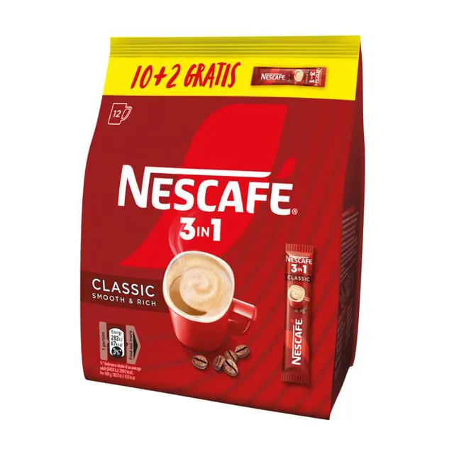 Kafa Classic 3u1 Nescafe186g 10+2gratis Nescafe
