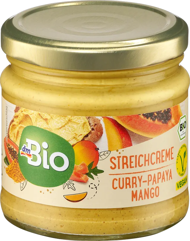dmBio krem namaz kari/mango/pap. 180g dmBio