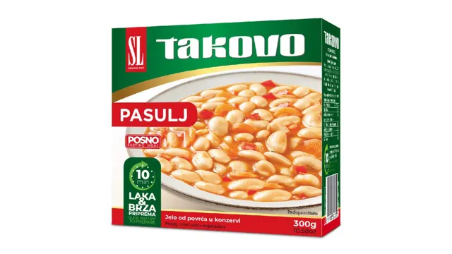 Pasulj posni 0300 Takovo 300 g SWISSLION