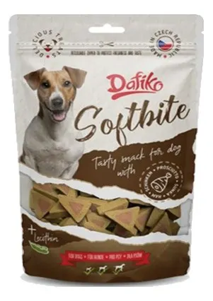 HRANA ZA PSE DAFIKO SOFTBITE FILLED TRIANGLE ŠUNKA 150G M&J TRADE