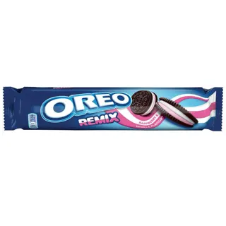Oreo Remix Vanilla & Raspberry 157g