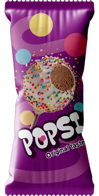 Bela cokolada Popsi 30g