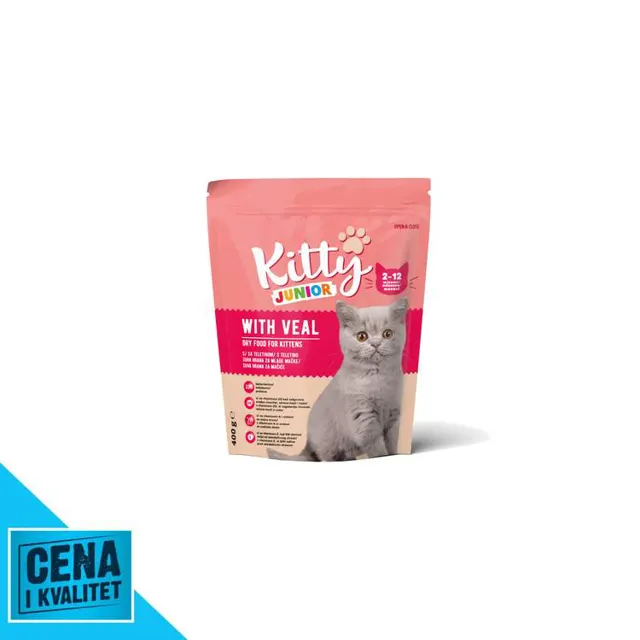 KROKETI ZA MAČKE JUNIOR 400G KITTY KITTY