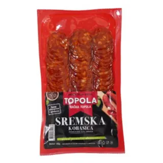 Sremska kobasica slajs IM Topola 80g