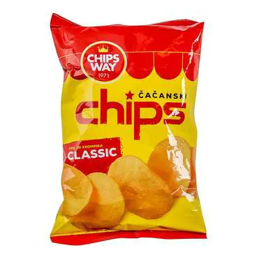 Cips classic Chips Way 90g Cacanski