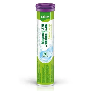 Naturel Magnezijum 375 +vit.C +B6 80G sa zas.