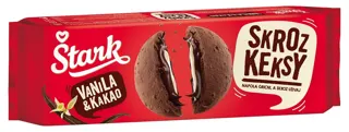 KEKS ŠTARK SKROZ KEKSY KAKAO I VANILA 135G