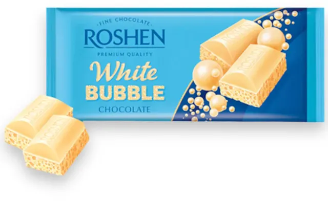COK.BUBBLE BELA 80g-ROSHEN Roshen