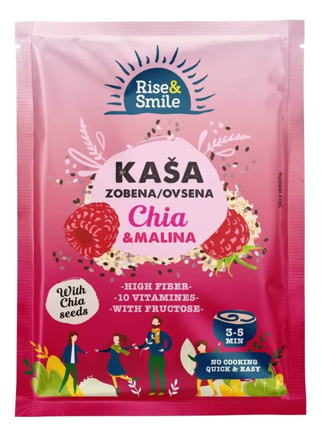 KAŠA OVSENA MAL ČIA SEM65G RISE&SMI RISE&SMILE