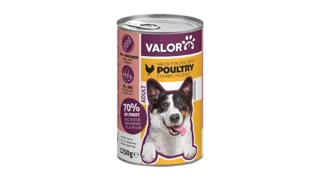 HRANA ZA PSE PILETINA I CURETINA 1250G VALOR