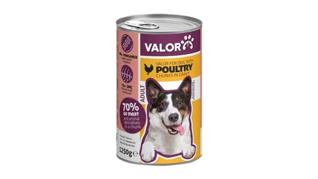 HRANA ZA PSE PILETINA I CURETINA 1250G VALOR VALOR