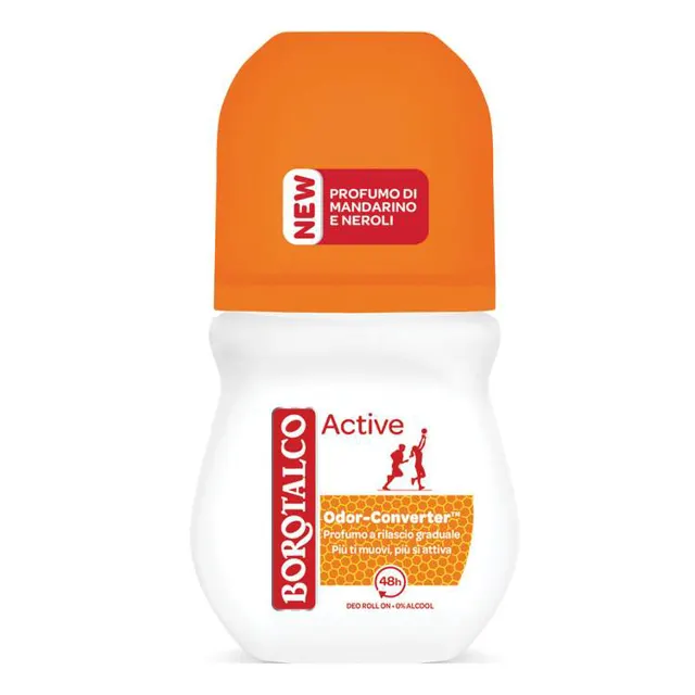 BOROTALCO roll-on active mandarine 50ml Borotalco