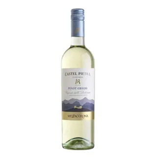 VINO BELO PINOT GRIGIO 0.75L CASTEL PIETRA