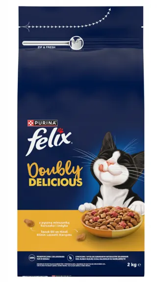 Hrana za macke suva Felix piletina 3kg