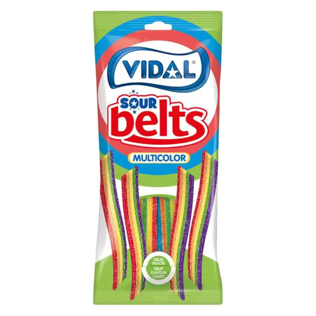 BOMB.VIDAL GUM RAINBOW BELT 90GR Vidal