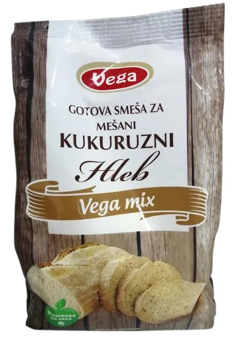 GOTOVA SMESA ZA MEŠANI KUKURUZNI HLEB 500G VEGA